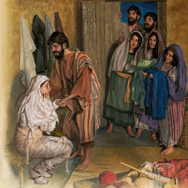 Ta̱ Pedro sa̱ndátakura ñá Dorcas