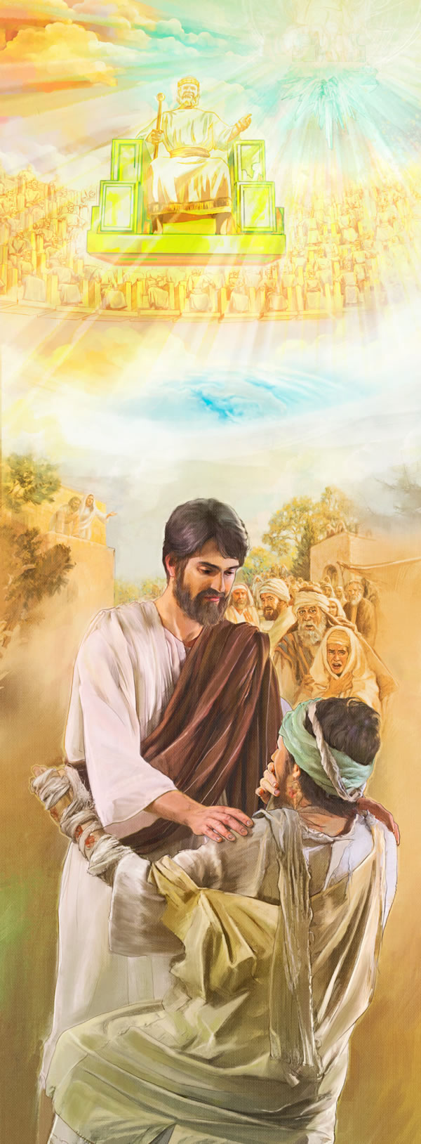 1. Nu̱ú xáʼndachíñu Ndióxi̱ chí ndiví; 2. Ta̱ Jesús sándáʼara iin ta̱ kúúmií kue̱ʼe̱