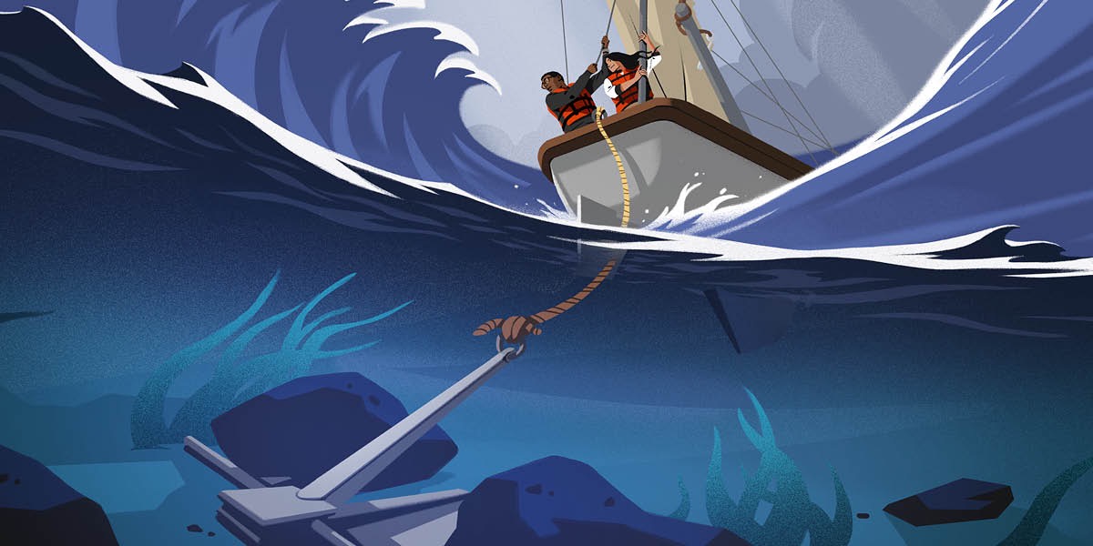 Iin ka̱a tíinña iin barco tá ndeéní kúun sa̱vi̱