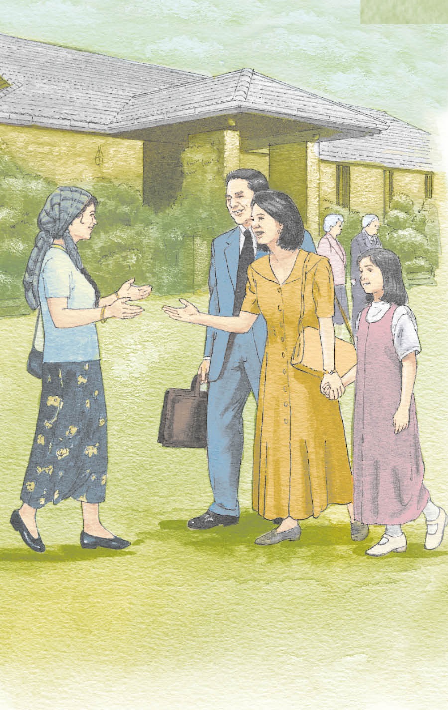 Iin ñaʼá chíndeéñá iin familia na̱ ndásakáʼnu Ndióxi̱