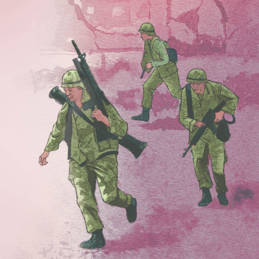 Na̱ soldado níʼina tu̱xi̱í