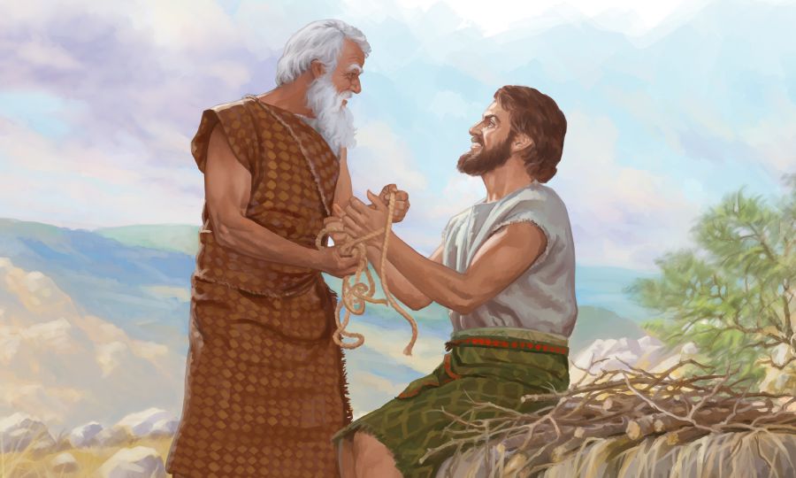 Ta̱ Abrahán ndáxinra ndaʼa̱ ta̱ Isaac