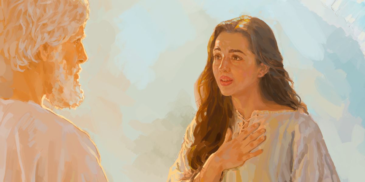 Ta̱ ángel Gabriel kítara nu̱ú ñá María