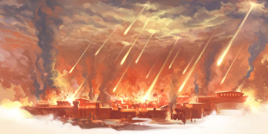 Kóoyo ñuʼu̱ xíʼin azufre sa̱tá ñuu Sodoma xíʼin ñuu Gomorra