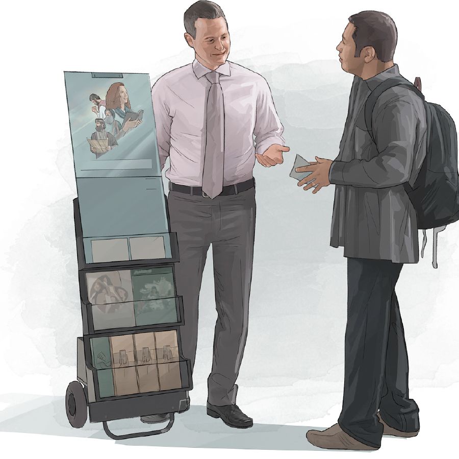 Iin ta̱ testigo Jehová níndichi yatinra xíʼin iin carro loʼo nu̱ú xáxana tutu ña̱ nátúʼunra xíʼin iin ta̱a