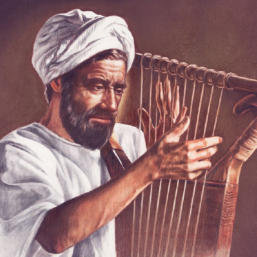 Iin ta̱ salmista sákaʼara arpa