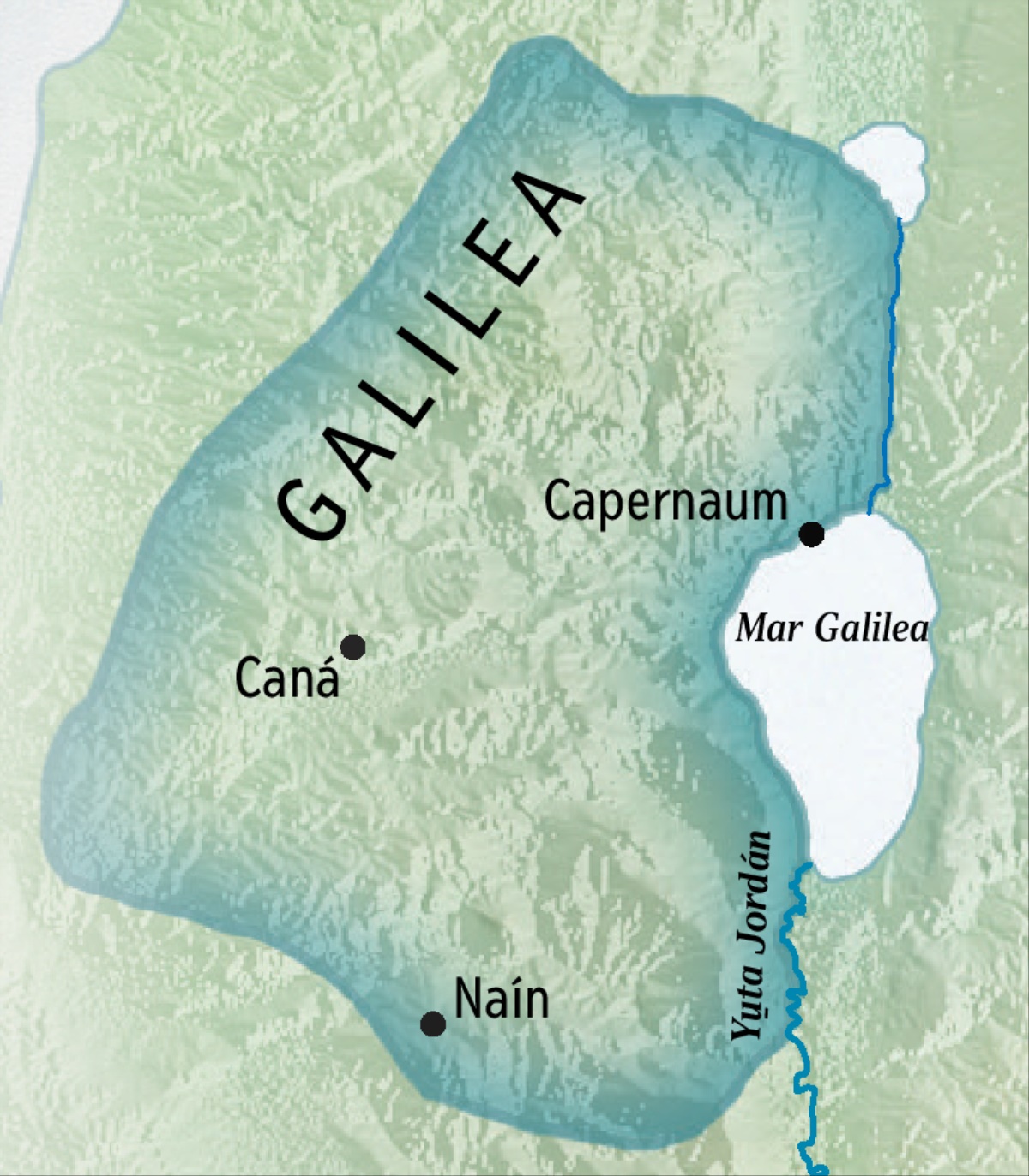 Mapa ña̱ Galilea