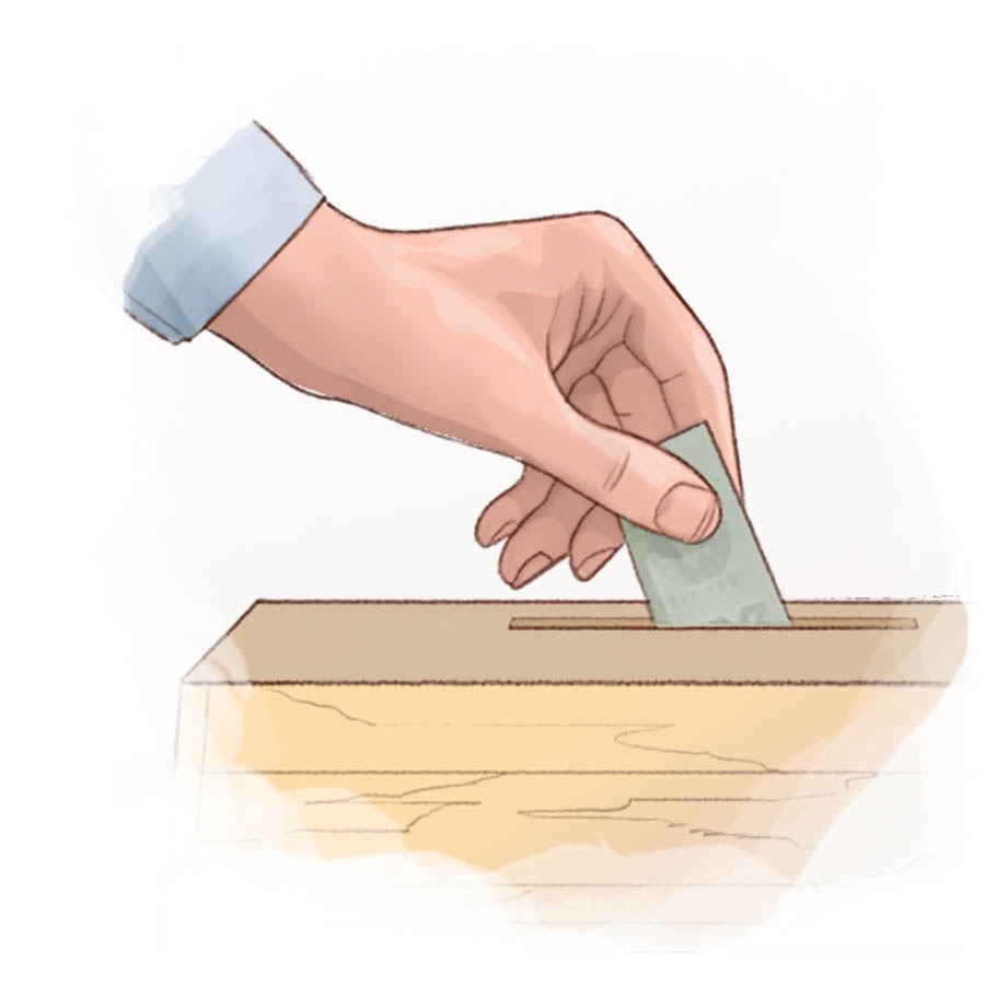 Chíka̱a̱na donación ini caja