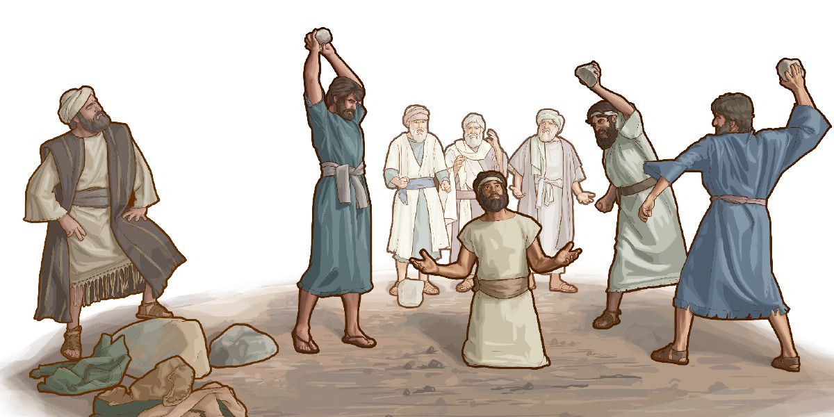 Ta̱ Saulo xi̱nira tá xa̱ʼnína ta̱ Esteban ta va̱ʼava ni̱xi̱yoña nu̱úra