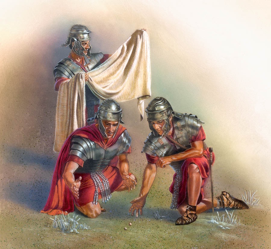 Na̱ soldado chíka̱a̱na suerte xa̱ʼa ti̱ko̱to̱ ta̱ Jesús