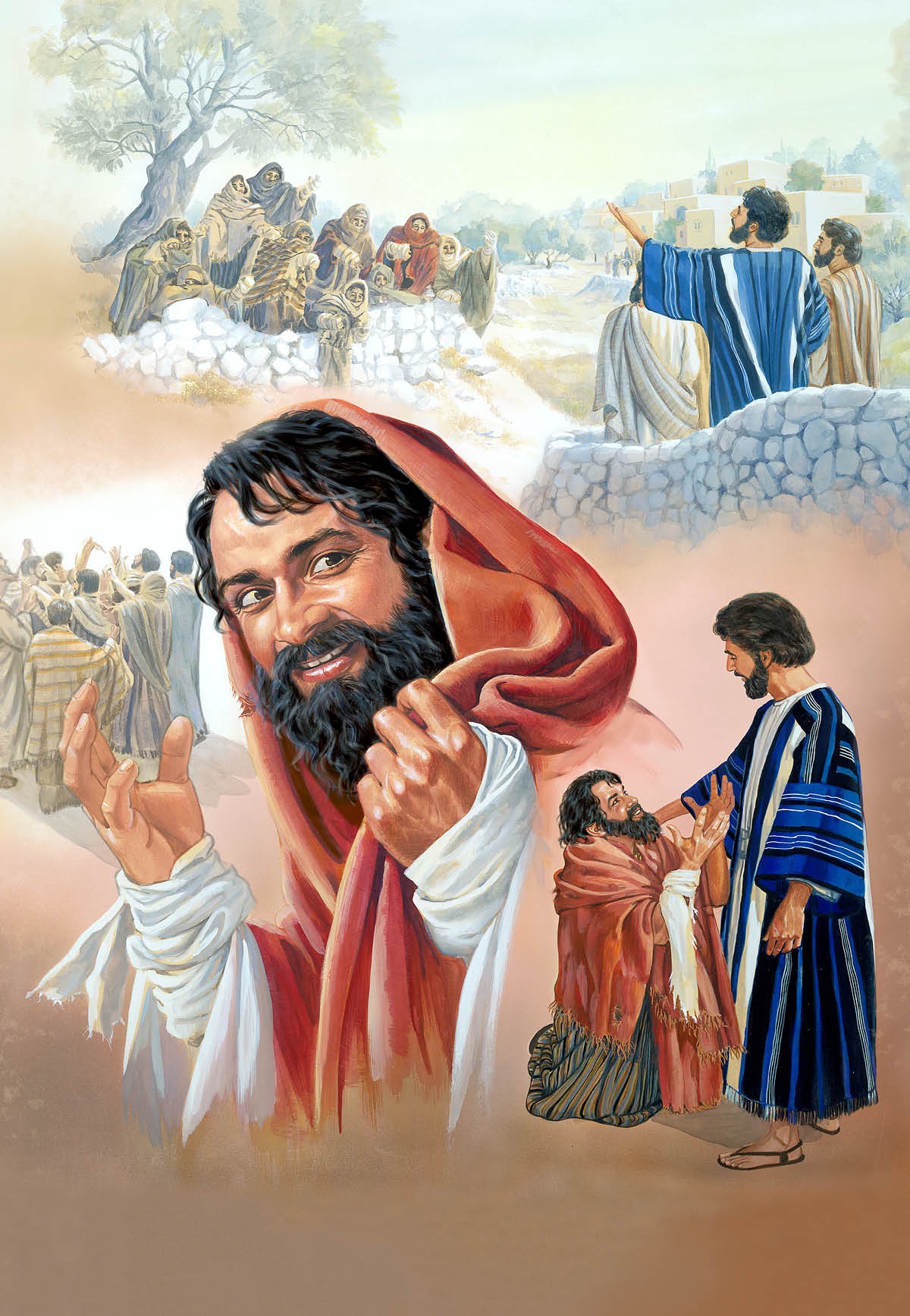 U̱xu̱ na̱ kúúmií lepra káʼa̱nna xíʼin ta̱ Jesús ná sandáʼarana. Sa̱ndáʼarana, soo iinlá kuitíra ta̱xi tixaʼvi ndaʼa̱ra