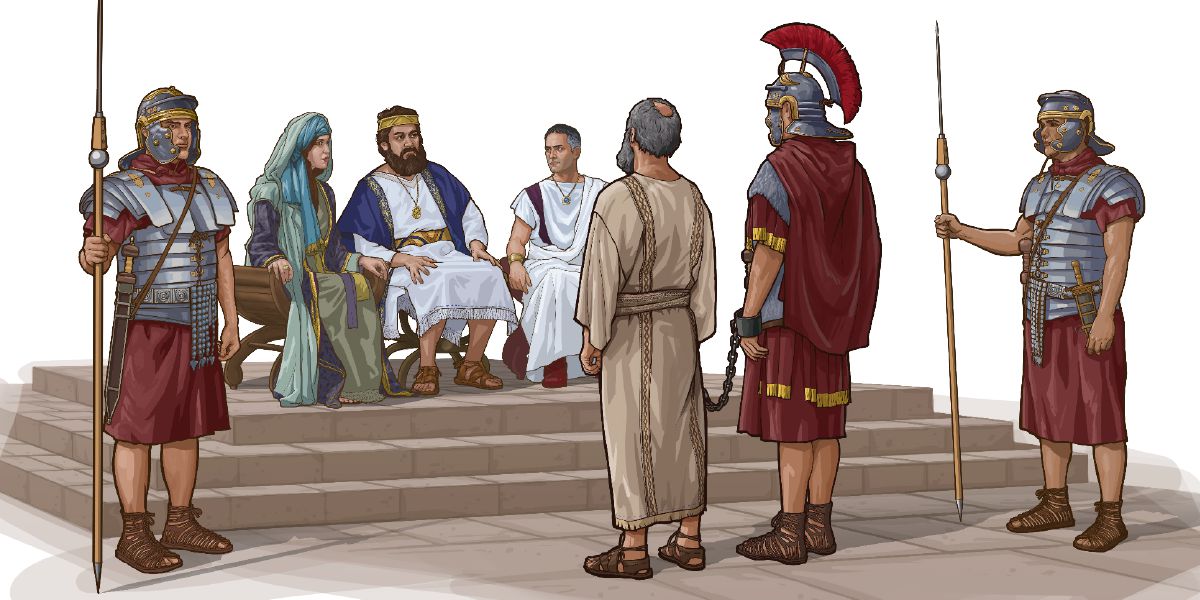 Ta̱ Pablo nátúʼunra xa̱ʼa̱ Ndióxi̱ xíʼin ta̱ rey Herodes Agripa