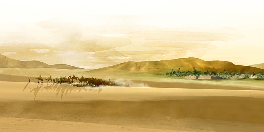 Yatin chí ñuu Canaán ni̱ya̱ʼa ta̱ Abrahán, xíʼin na̱ veʼera xíʼin na̱ káchíñu nu̱úra