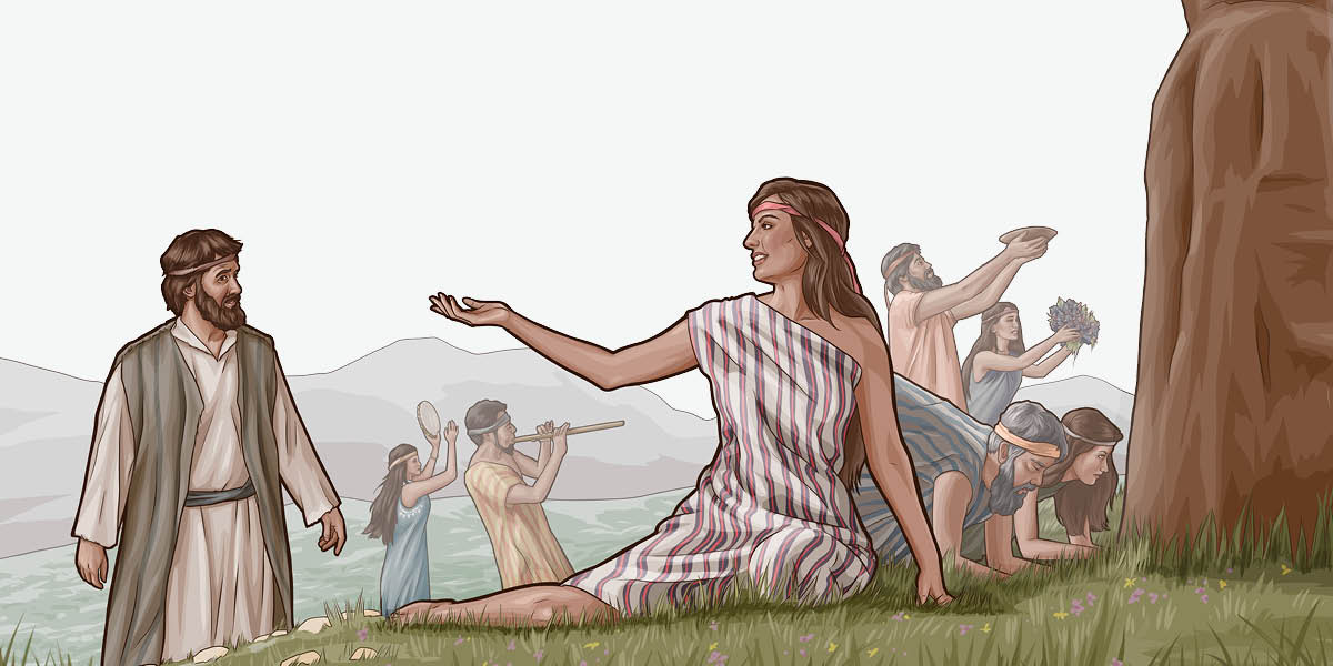 Iin ñaʼá ñá ñuu cananea káʼa̱nñá xíʼin iin ta̱ ñuu Israel ña̱ ná kuxítíra xíʼinñá nu̱ú ndióxi̱ vatáñá. Ta chí sa̱tá va̱xi inkaka na̱ yiví na̱ ndásakáʼnu ndióxi̱ vatá.