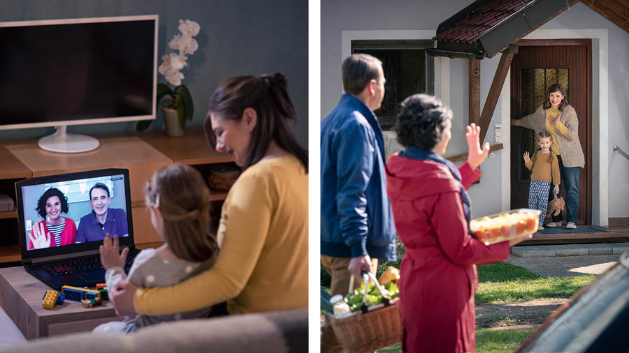 Nu̱ú va̱xi ku̱a̱ʼá na̱ʼná: 1. Iin ñá hermana xíʼin ñá loʼo se̱ʼeñá, nátúʼunná xíʼin na̱ hermano nu̱ú computadora. 2. Na̱ hermano yóʼo ku̱a̱ʼa̱nna ndakana ña̱ kuxuná.