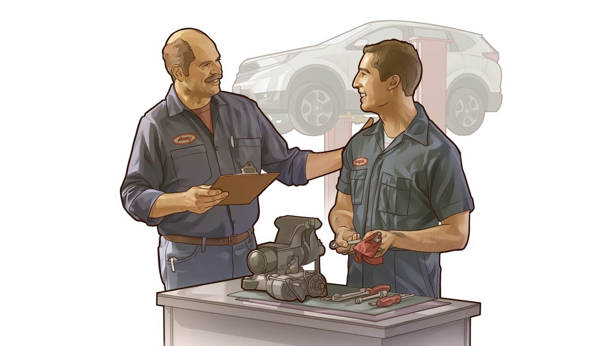 Ta̱ mecánico ta̱ káchíñu ta̱ hermano yóʼo nu̱ú, káʼa̱nra xíʼinra ña̱ va̱ʼaní káchíñura.