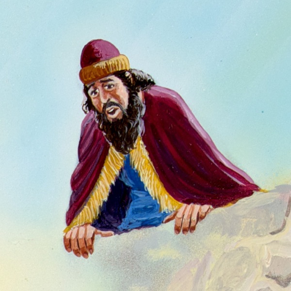 Ta̱ rey Darío xítora chí nu̱ú ñúʼu tí león