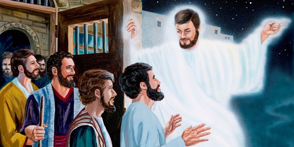 Iin ta̱ ángel xu̱nára yéʼé veʼeka̱a ña̱ ke̱e na̱ apóstol ta̱ Jesús