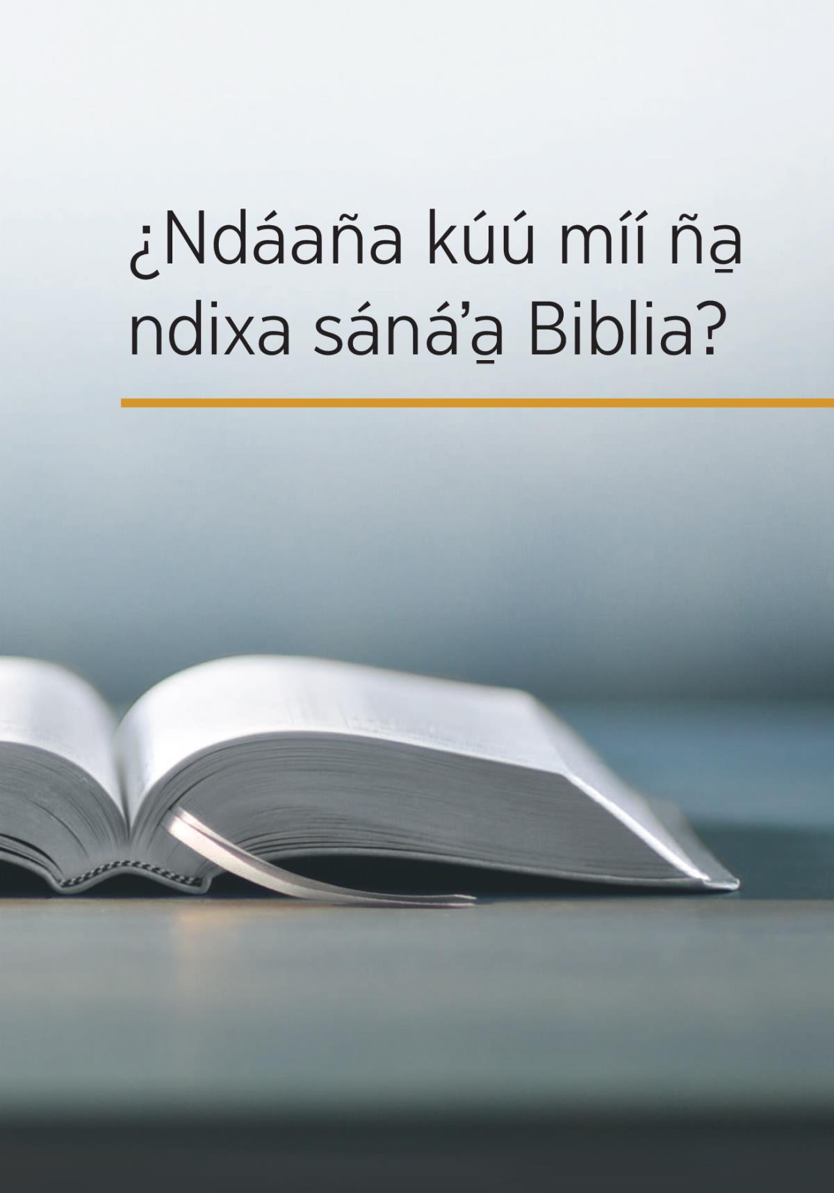 ¿Qué nos enseña la Biblia?