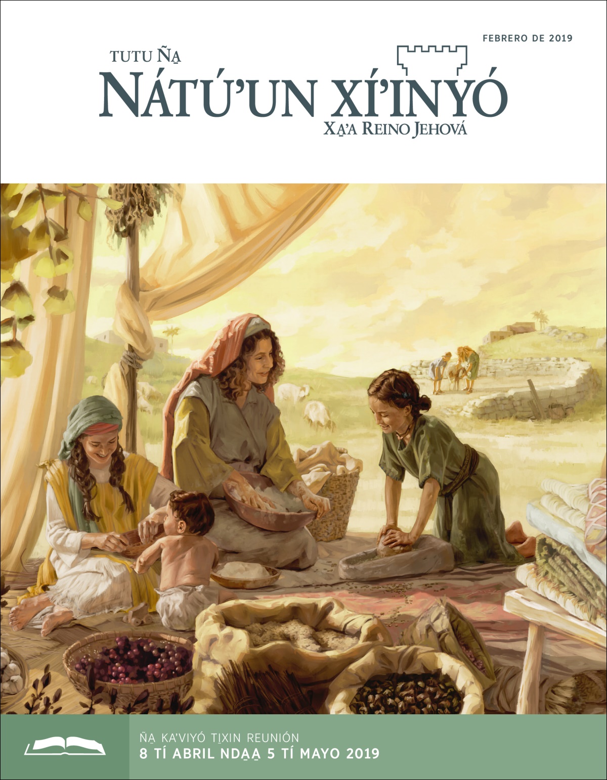 Tutu Ña̱ Nátúʼun xíʼinyó (ña̱ kaʼviyó ti̱xin reunión), febrero 2019