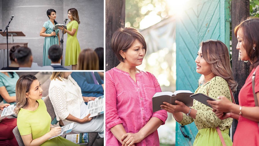 Ti̱xin reunión ña̱ xíyo ma̱ʼñú semana, iin ñá hermana yáʼañá iin demostración ña̱ revisita ta káʼyíñá nu̱ú folleto ña̱ naní Na̱ Sánáʼa̱; tá kítañá nátúʼunñá, xíniñúʼuñá ña̱ sa̱kuaʼañá ti̱xin reunión