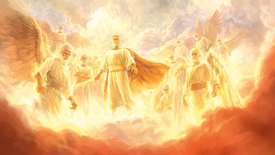 Ta̱ Jesús kúúra iin Rey ta̱ íyoní ndee̱ ta xáʼndachíñu nu̱ú ku̱a̱ʼání na̱ ángel