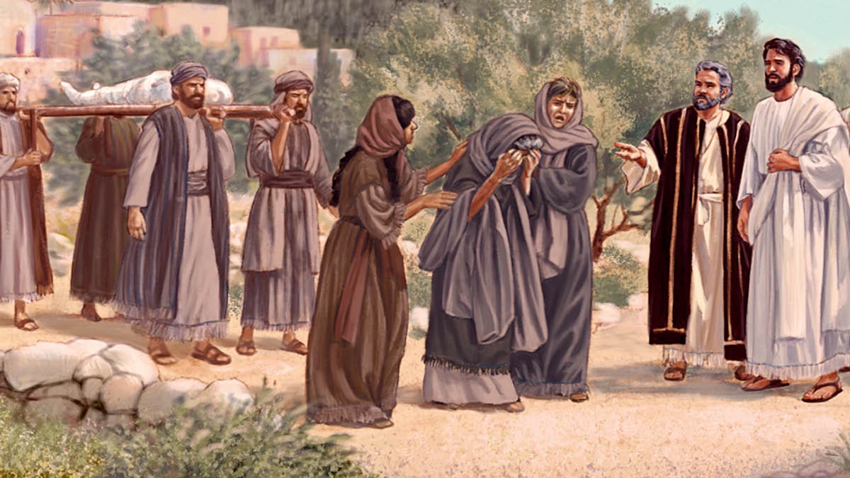 Ta̱ Jesús xíʼin na̱ apóstolra nda̱kutáʼanna xíʼin na̱ ku̱a̱ʼa̱n sandúxu̱n se̱ʼe iin ñá nána ñá ni̱xi̱ʼi̱ yií