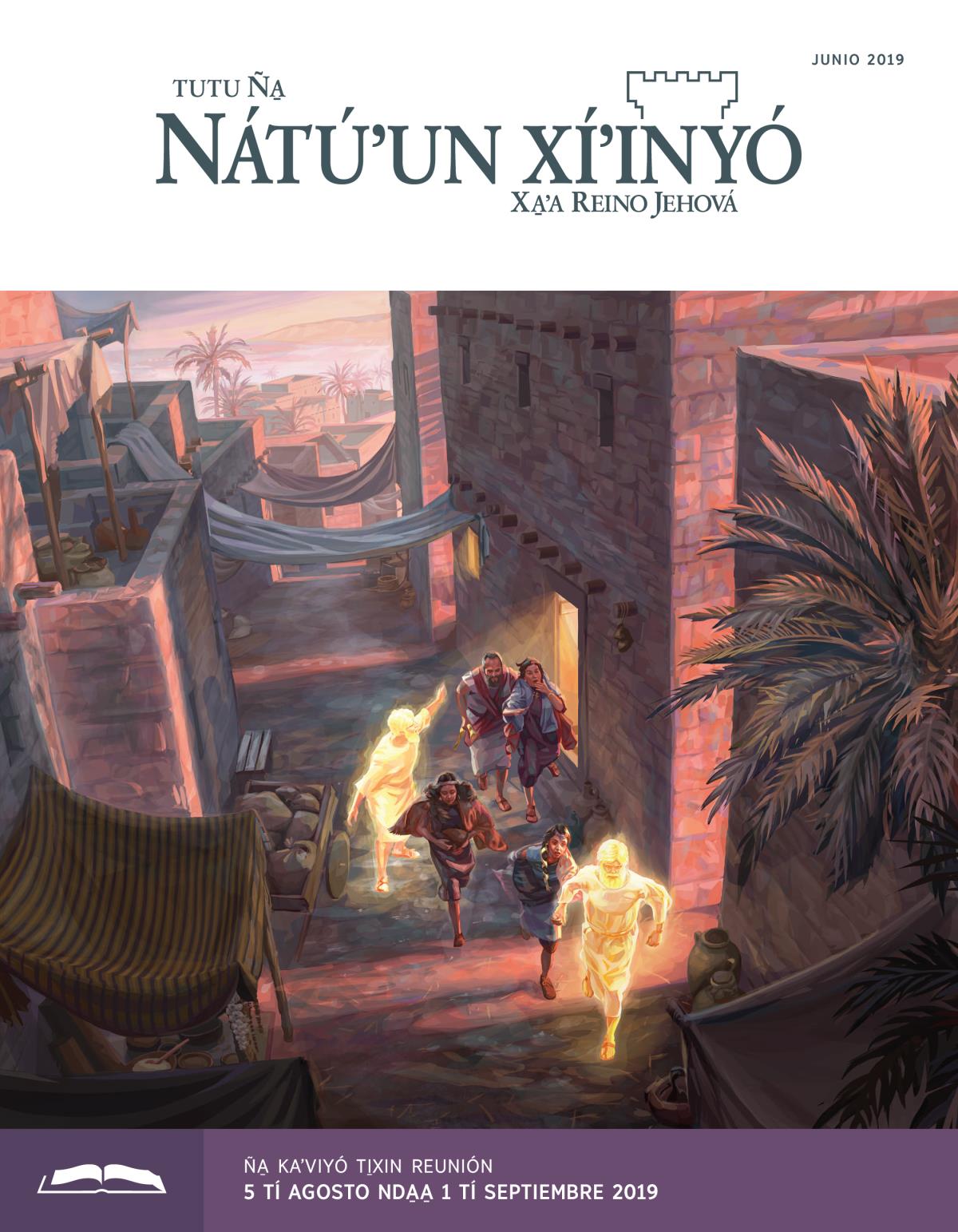 Tutu Ña̱ Nátúʼun xíʼinyó (ña̱ kaʼviyó ti̱xin reunión), junio 2019