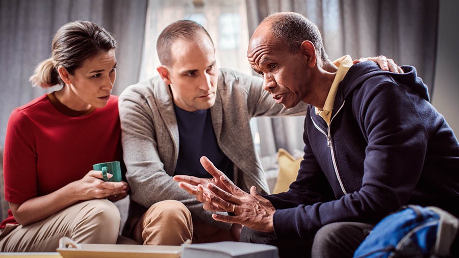 Iin na̱ matrimonio xíniso̱ʼona ña̱ káʼa̱n iin ta̱ hermano ta̱ yáʼa nu̱ú tu̱ndóʼo