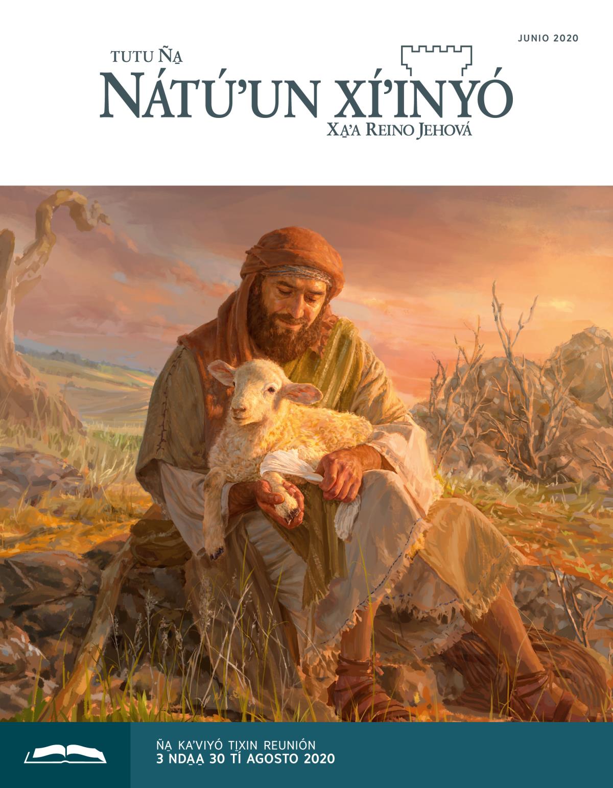 Tutu Ña̱ Nátúʼun xíʼinyó (ña̱ kaʼviyó ti̱xin reunión), junio 2020.