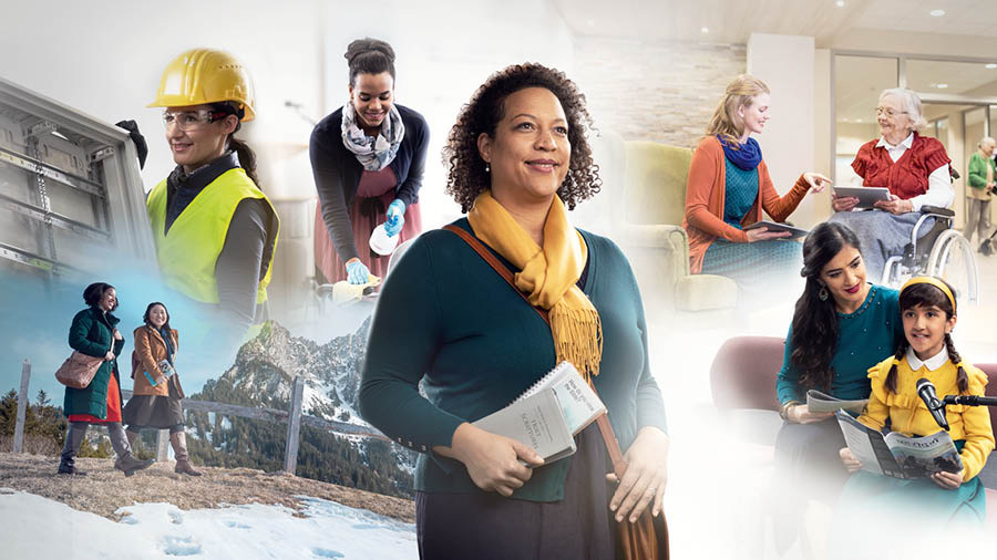 Na̱ʼná ná hermana ná kúsi̱íní-ini. 1. Iin ñá hermana ku̱a̱ʼa̱nñá natúʼunñá xíʼin na̱ yiví xa̱ʼa̱ Ndióxi̱, níʼiñá iin Biblia xíʼin sava tratado. 2. Iin ñá hermana káchíñuñá nu̱ú kúva̱ʼa veʼe. 3. Iin ñá hermana ndáya̱kúnñá veʼe nu̱ú ndátakayó ña̱ sakuaʼayó xa̱ʼa̱ Ndióxi̱. 4. Iin ñá hermana káʼa̱nñá xíʼin inka ñá hermana ñá xa̱a̱ chée ndáa ki̱ʼva kuniñúʼuñá tableta. 5. Iin ñá hermana chíndeétáʼanñá xíʼin ñá loʼo se̱ʼeñá ña̱ táxiñá iin comentario ti̱xin reunión. 6. U̱vi̱ ná hermana xíkaná nátúʼunná xíʼin na̱ yiví xa̱ʼa̱ Ndióxi̱ ni vi̱xinní.