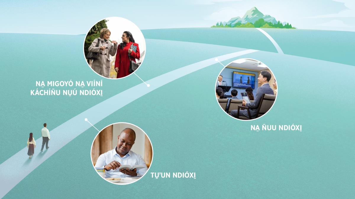 Ku̱a̱ʼá na̱ʼná: Iin na̱ matrimonio ku̱a̱ʼa̱nna nu̱ú yichi̱ táñu ña̱ xáa̱ nda̱a̱ nu̱ú íyo iin yuku̱. Ta nu̱ú ña̱yóʼo va̱xi u̱ni̱ na̱ʼná ña̱ náʼa̱ ndáa ki̱ʼva nasamayó ña̱ kéʼéyó. Nu̱ú párrafo 7, 9 xíʼin 14 ka̱ʼa̱nyó xa̱ʼa̱ ña̱yóʼo.