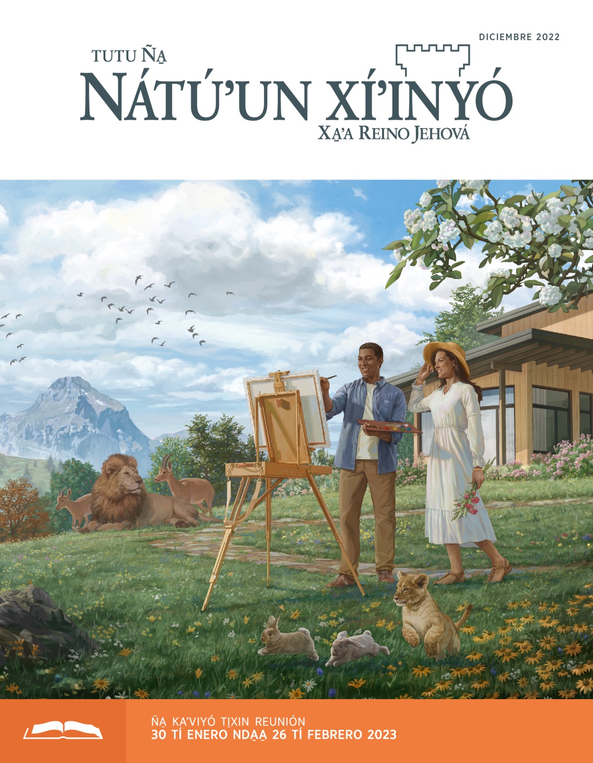 Tutu Ña̱ Nátúʼun xíʼinyó (ña̱ kaʼviyó ti̱xin reunión), diciembre 2022.