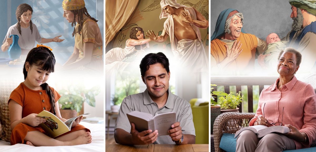 Nu̱ú va̱xi ku̱a̱ʼá na̱ʼná: 1. Iin ñá loʼo káʼviñá libro ña̱ naní “Ña̱ sákuaʼayó nu̱ú Biblia” ta ndákanixi̱níñá xa̱ʼa̱ ña̱ ni̱ka̱ʼa̱n ñá loʼo ñá ñuu Israel xíʼin siʼíñá. 2. Iin ta̱ hermano káʼvira Biblia ta ndákanixi̱níra xa̱ʼa̱ ta̱ José tá xi̱nura nu̱ú ñá síʼi ta̱ Potifar. 3. Iin ñá hermana ña̱ xa̱a̱ chée káʼviñá Biblia ta ndákanixi̱níñá xa̱ʼa̱ ñá xi̱kuu profeta ñá naní Ana tá xi̱niñá ta̱ Jesús.