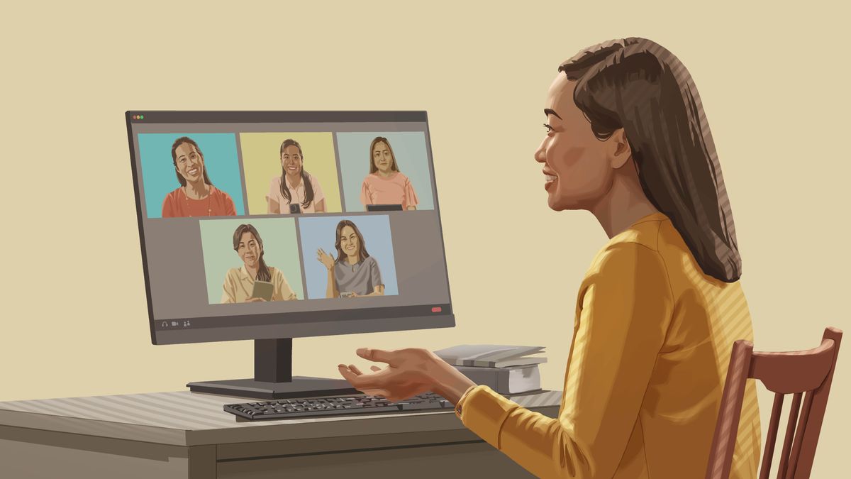 Iin ñá hermana xíʼin yii̱ñá sánáʼa̱na iin ñá ñaʼá xa̱ʼa̱ Biblia chí nu̱ú Internet.