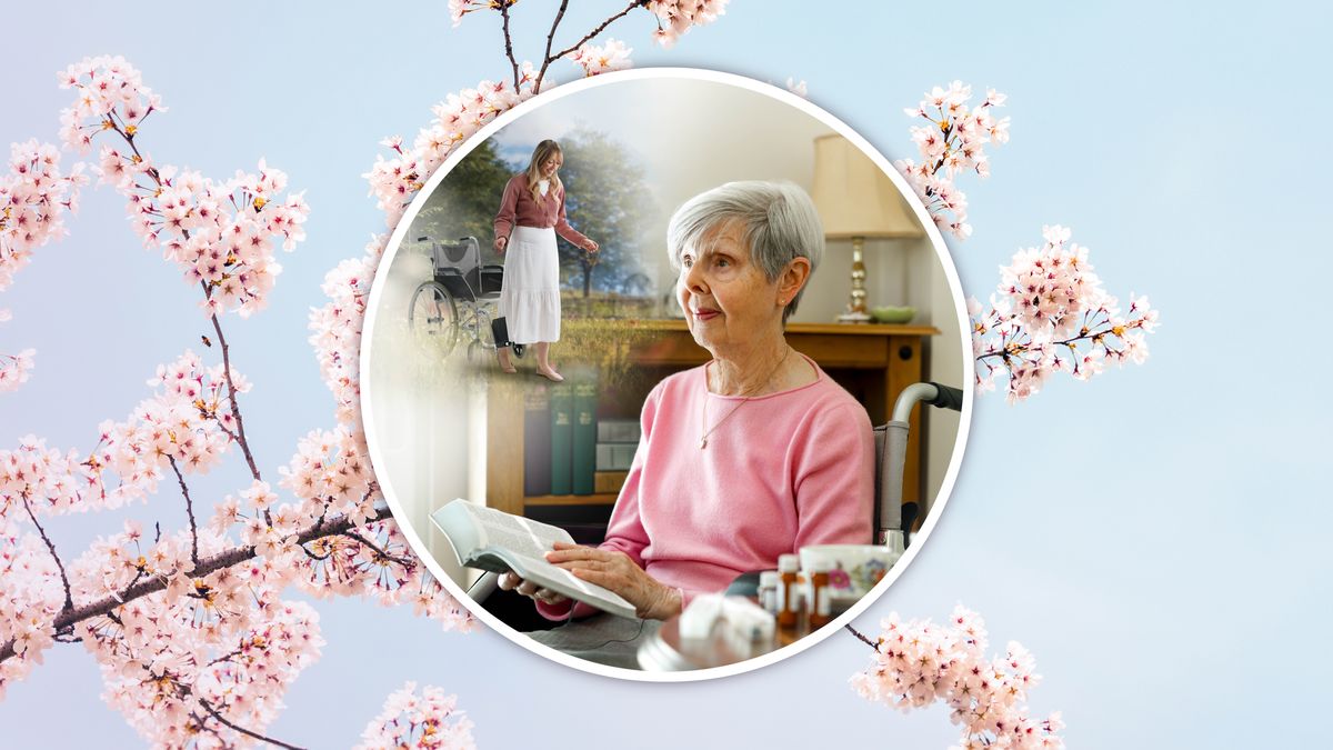 Iin ñá hermana ñá íyo nu̱ú silla de rueda káʼviñá Biblia ta ndákanixi̱níñá ña̱ íyoñá nu̱ú ñuyǐví xa̱á ta xa̱a̱ ndu̱u loʼoñá.