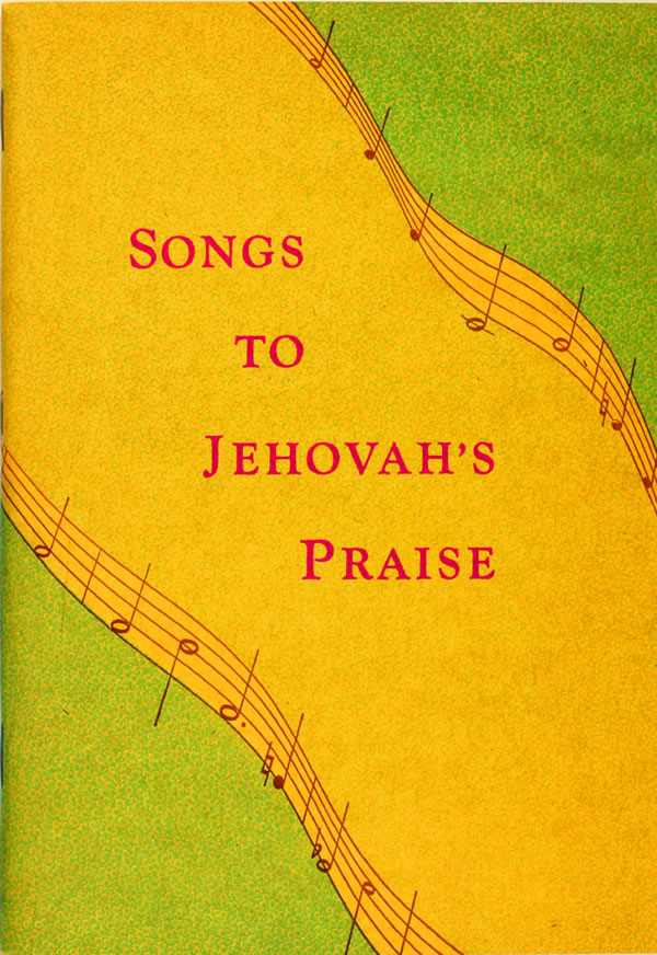 Forsiden av Sanger til Jehovas pris, 1950