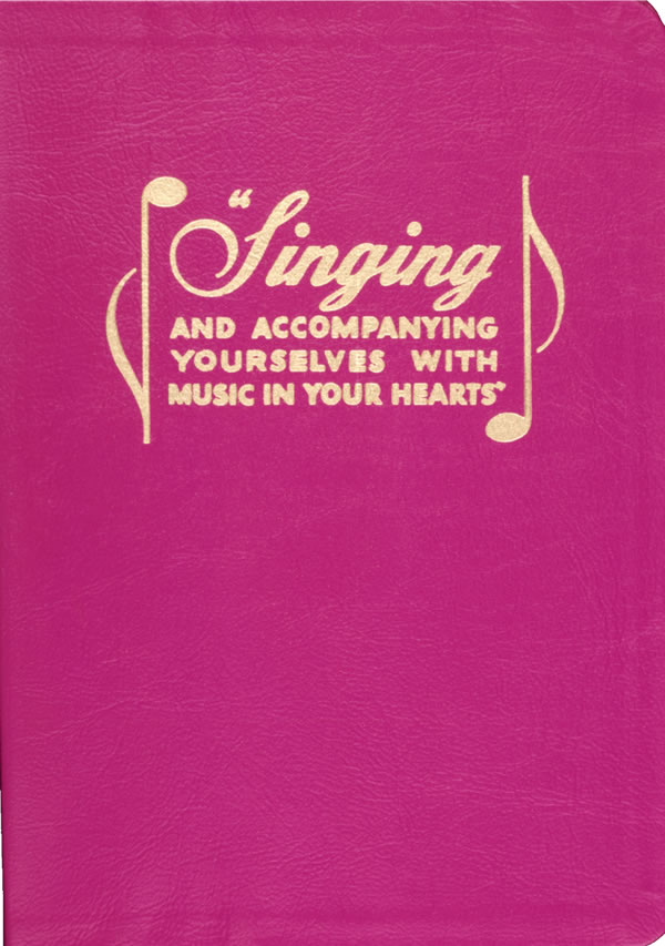 Forsiden av ‘Syng og akkompagner dere selv med musikk i deres hjerter’, 1966