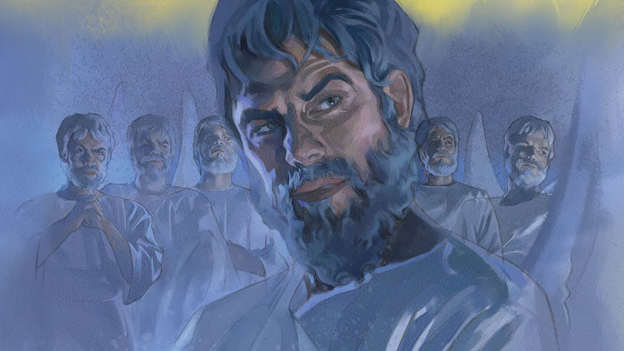 Satan amwombinamu kud angel ayimp mwiur.