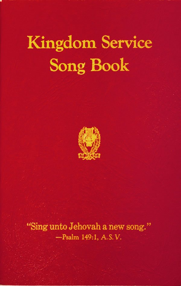 Coperta cărţii „Carte de cântări pentru Serviciul Regatului”, 1944