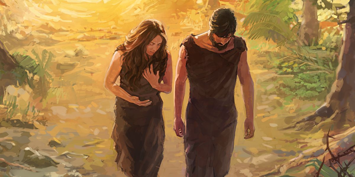 Adam a Eva neposlúchli Boha — INTERNETOVÁ KNIŽNICA Strážnej veže