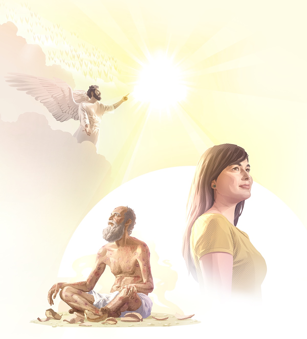 Satani achishora Jehovha. Ari kupomera Jobho uyo akazara nemaronda neimwe hanzvadzi inoshumira Jehovha.