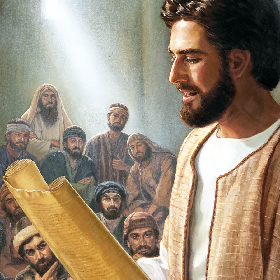 Jesu ari kuverenga gwaro musinagogi kuNazareta