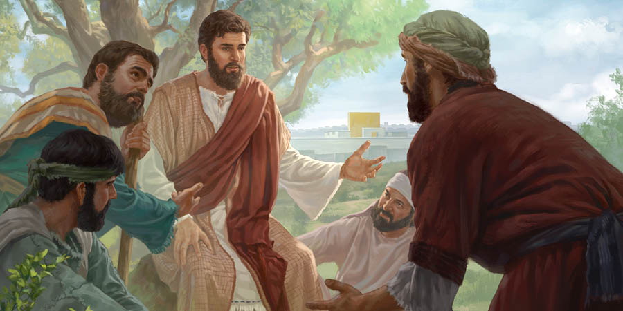 Jesús les explica a sus apóstoles la señal de los últimos días.