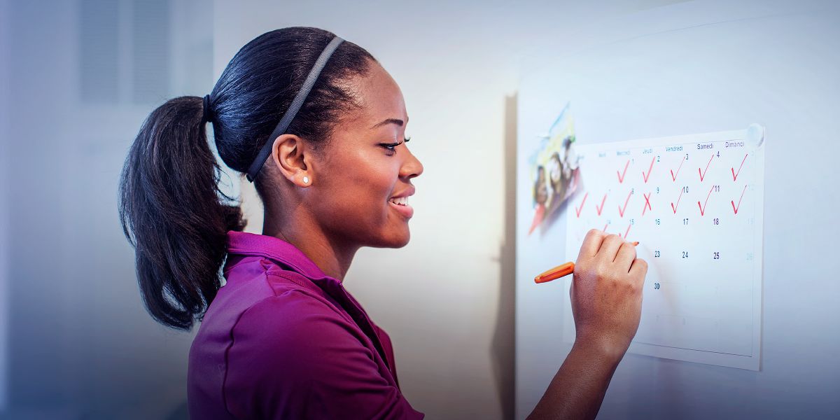 Mosali o tšoaea k’halendara