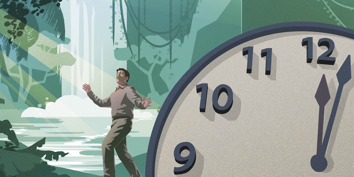 A man in God’s promised new world