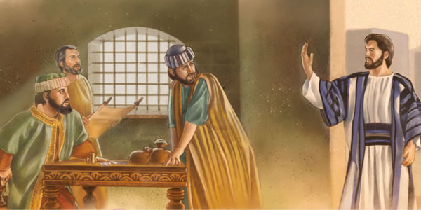 Jesu o bona Matheu ofising ea lekhetho ’me o mo memela hore e be molateli oa hae