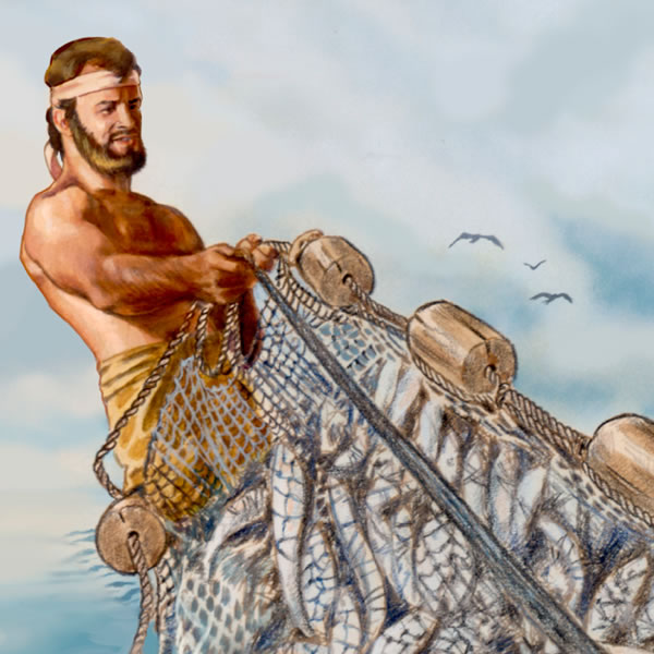 Motšoasi oa litlhapi o hula letlooa le tletseng litlhapi