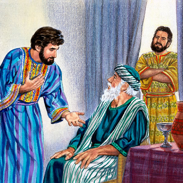 Mora e monyenyane o kopa ntate oa hae hore a mo abele lefa la hae