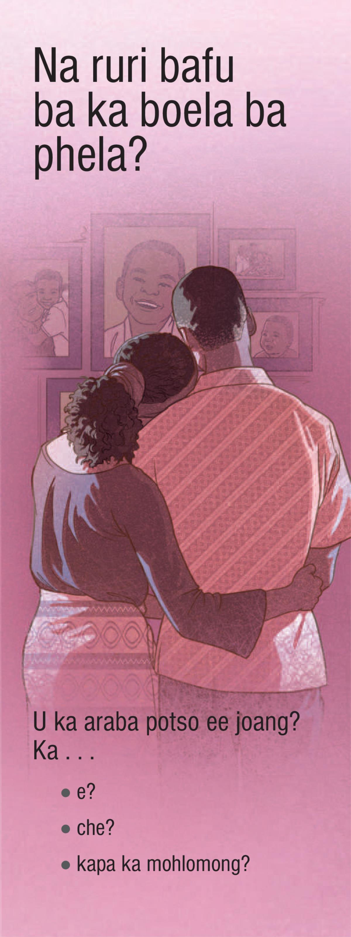 Na Ruri Bafu ba ka Boela ba Phela?
